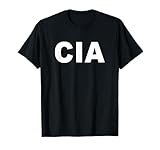 CIA Halloween Costume Shirt Federal Law Enforcement T-Shirt