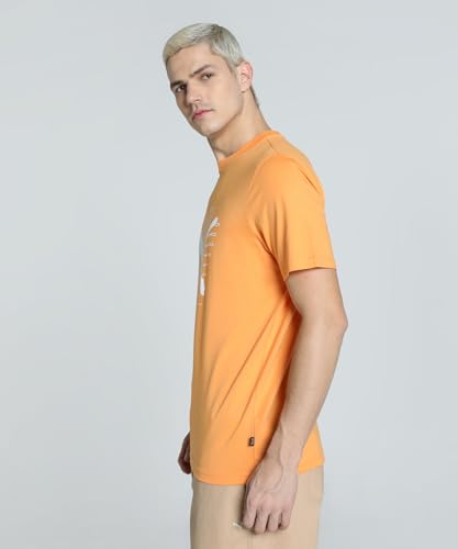 Puma Men's Cotton Regular Fit T-Shirt
