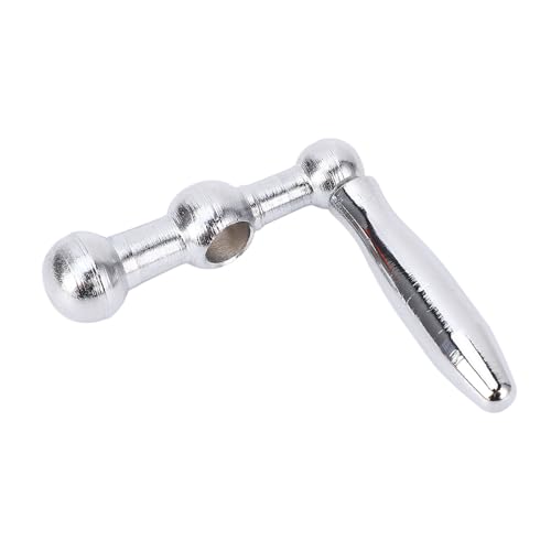 Walfront Fresadora de 3 Bolas Mini Torno Manivela Eje de Hierro Oscilante de 3 Bolas para Mini Tornos 0618 Rueda de Mano de Aleación de Aluminio CNC