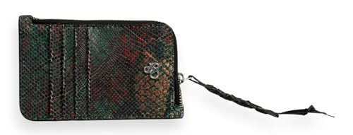 Porte-cartes Scotch & Soda chic en cuir serpent pour vos sorties citadines quotidiennes