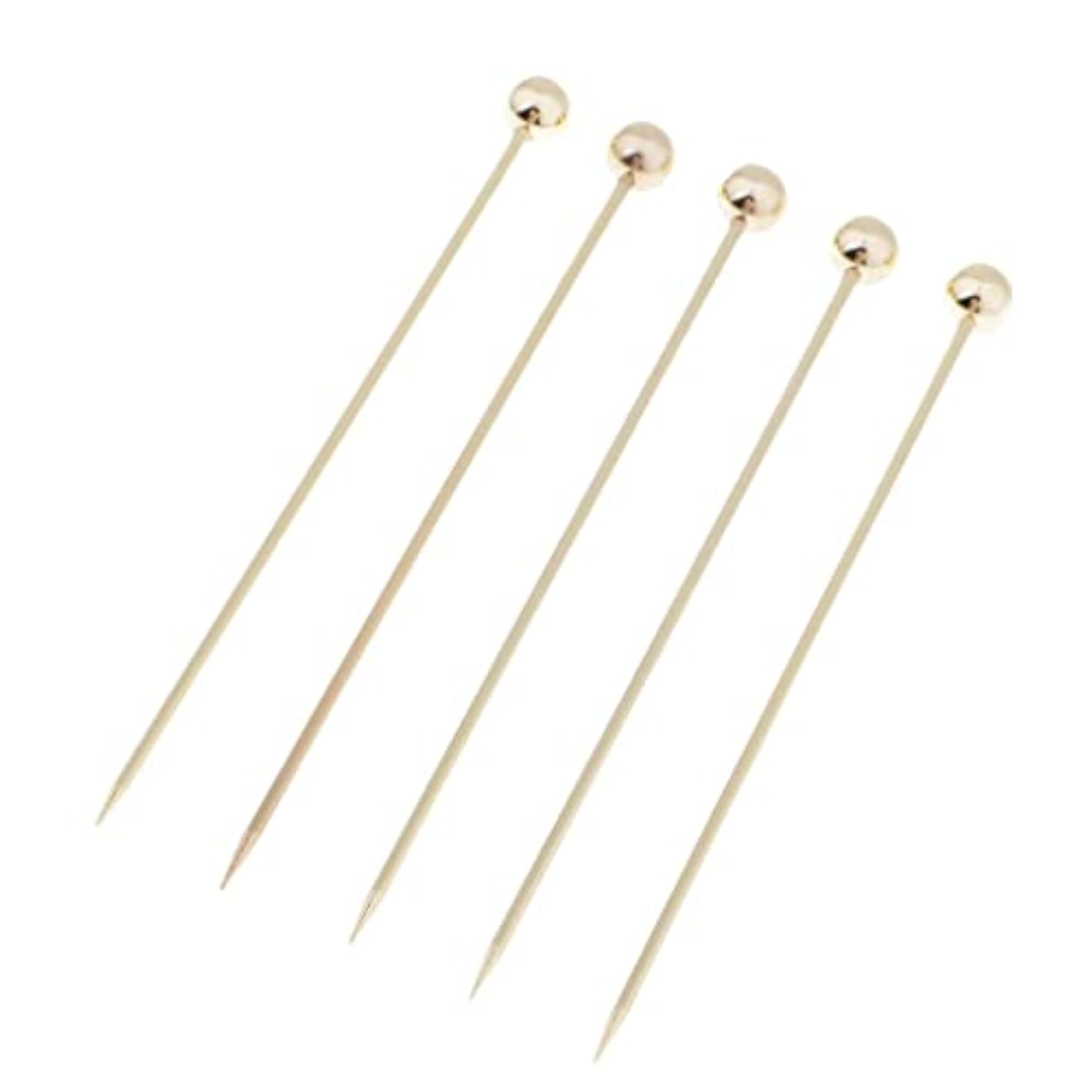 5Pcs/Set Stainless Steel Cocktail Picks Bar Tools