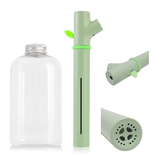 Mini/Micro USB Branch Cool Mist Portable Mini Humidifier with Leaf Night Light, Two Mist Model, Multi-container and Auto Shut-off, for Bedroom, Car and Office