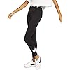 Nike Women's Nike Sportswear High-waisted Club Swoosh Leggings, Black/(White), Small
