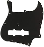 Product name: Fender Geddy Lee Jazz Bass Guitar PickGuard for jazz bass guitar replacement Material: Pickguard, made of 3 ply PVC material. All materials are environmentally friendly, thermostability, no smell. Anti-scratch to protect the guitar, and...