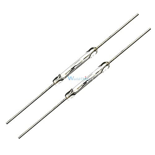 10Pcs Reed Switch 3 pin 3PIN Magnetic Switch Normally Open and Normally Closed Conversion 2.5X14MM