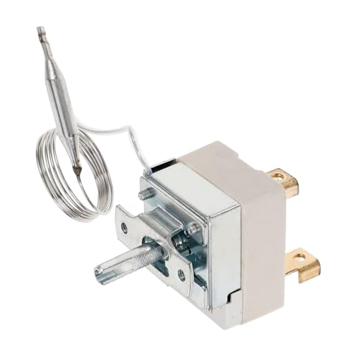 Ciieeo Termostato Eléctrico Ajustable Para Control De Temperatura Para Reemplazo De Termostato Mecánico Para Electrodomésticos