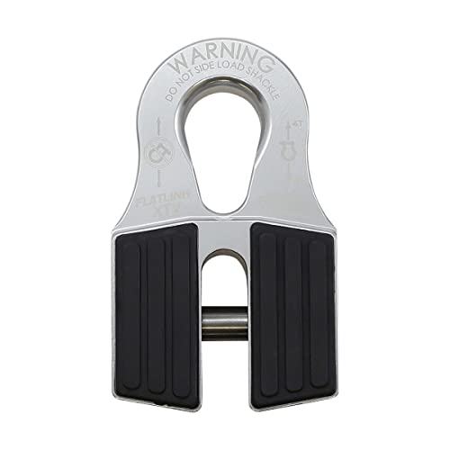 Factor 55 00070-05 Flatlink XTV (ATV and UTV) Winch Shackle Mount - Silver