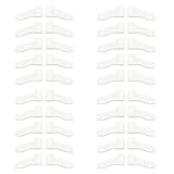 (Pack of 40) Plastic RV Switch Clips & Socket Mounting Claws – Tool-Free Bracket for RV S811/S821 & E-162C/WDS151WT/WDPAWLS10 Outlets, Lightweight Anti-Vibration Secure-Grip