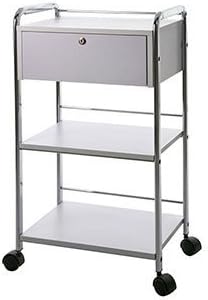 Lockable Single Drawer Cart Trolly
