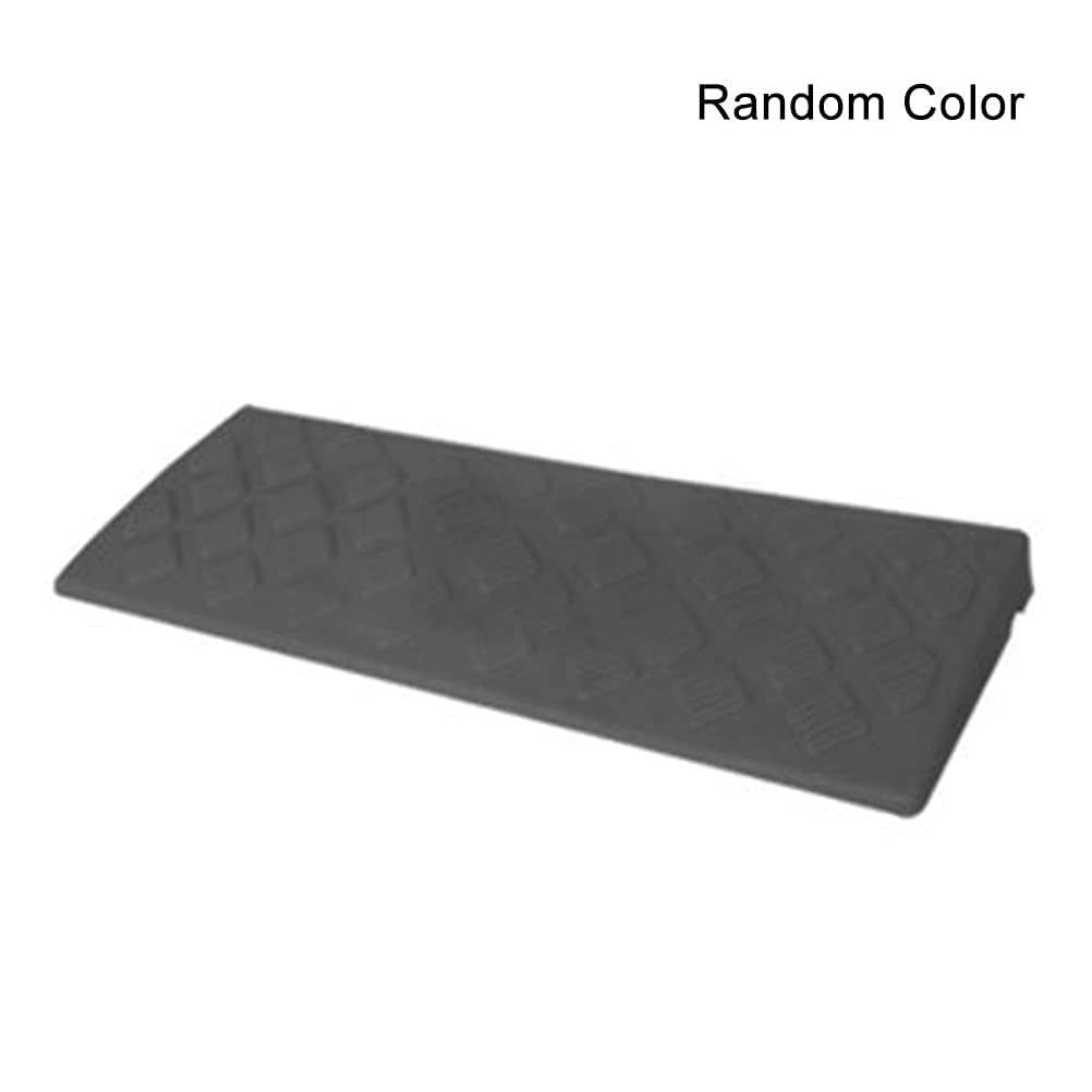 PAIQIU Auto Car Threshold Ramp Portable Curb Ramp Anti-Slip Threshold Ramp for Car Trailer Truck Bike Motorcycle Plastic Threshold Ramp - Image 2