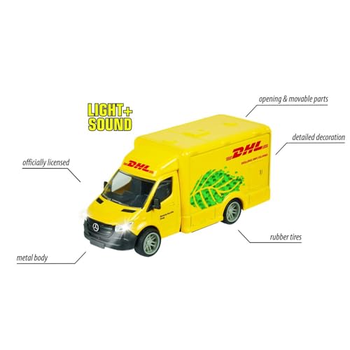 Majorette Mercedes Sprinter DHL - vue 8
