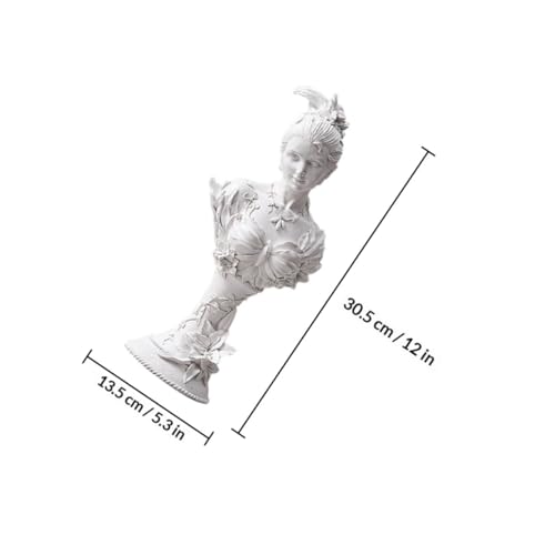 Figurine déesse de jardin blanche Zerodeko le présent délicat pour bureau - 3