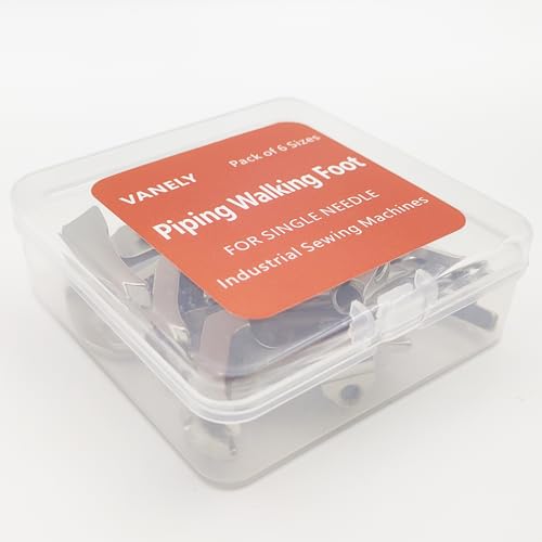 6 set de pies para máquina industrial de coser miniatura 2