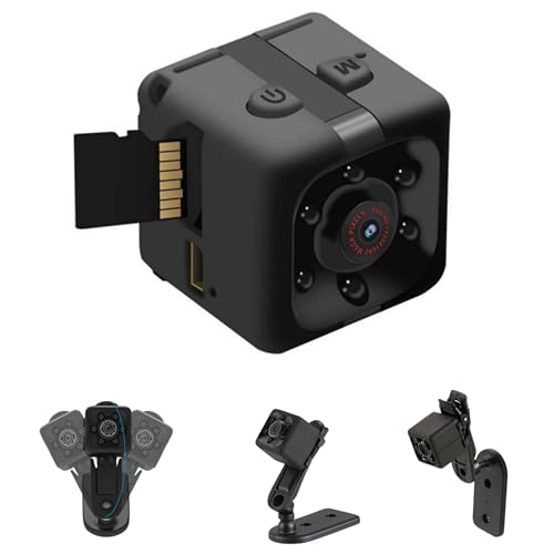 CleverFox Unlimited Mini Camera with 1080P Video, Micro Camera, Portable Small HD Nanny Cam, Mini Cams with Night Vision & Motion Detection, Indoor, Outdoor, Tiny Security Camera, Home, Office