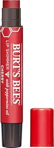 Burt's Bees 100% Natural Moisturizing Lip Shimmer, Cherry - 1 Tube