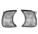 FEILIDAPARTS 2 X Blinker, bestimmt für BMW E34 5er Serie 1988-1996 (PAAR WEISS)
