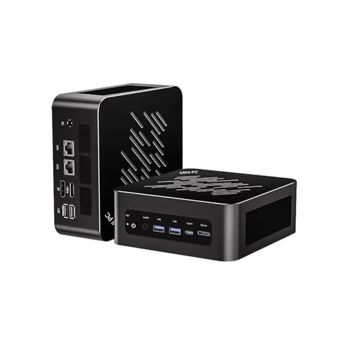 HRXNMG AMD Ryzen 7 8845HS Mini Computer, Barebone Mini PC, OCuLink
