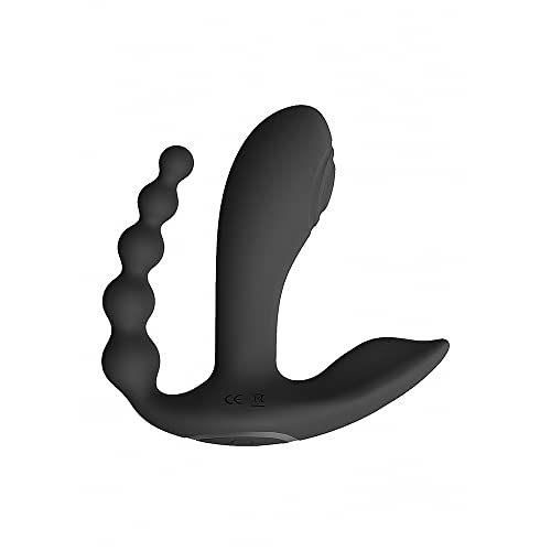 Kata Pulse Wave sextoy vibrant double pénétration noir vagues de pouls