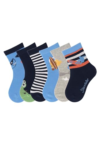Socks Set of 6 Shark Boys Socks (6-Pack)