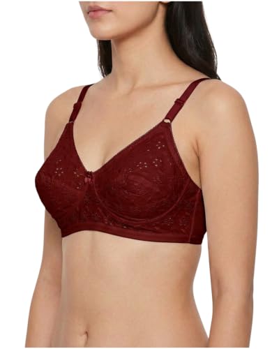 Image of Brida Italia Women's Cotton Minimizer Saree Bra | Full Coverage | Non-Padded, Wire-Free | Comfortable Daily & Ethnic Wear