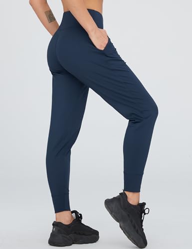 Image of Dragon Fit Joggers for Women with Pockets,High Waist Workout Yoga Tapered Sweatpants Women's Lounge Pants