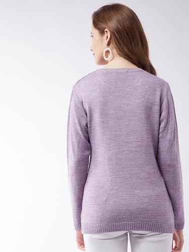 Image of Modeve Women Round Neck Casual Sweater for Winter||Winterwear||