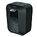 Fellowes 4300701 distruggi documenti LX41, a mini frammento, 8 fogli, per uso domestico e piccolo ufficio, con blocco di sicurezza, cestino da 17 litri, livello di sicurezza P4