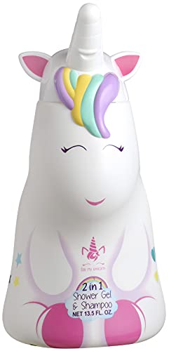 Eau My Unicorn 2in1 Duschgel & Shampoo für Kinder mit milder Pflegeformel, 3D Figur Einhorn (400 ml) Cover