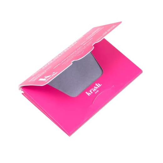 KRASH KOSMETICS TOOLS - KILL THAT OIL MATTIFYING CHARCOAL PAPER - Papel Matificante Facial Anti Brillos Absorbente de aceite para la cara - Piel Grasa y Mixta - Absorve y Elimina el exceso de Brillos