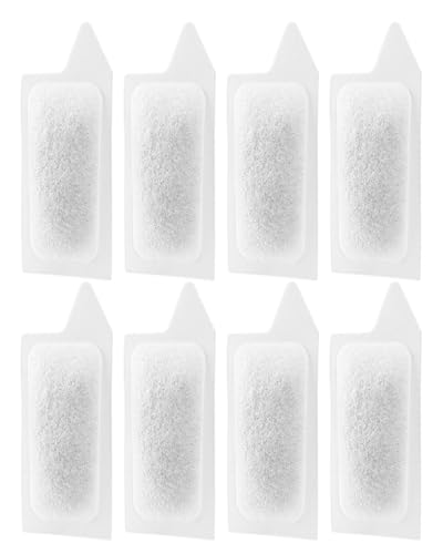 Cunina 8 Pack Small Aquarium Filter Cartridge Compatible with Tetra Small Filter Cartridges, Compatible with Tetra Whisper Filter Small, Fish Tank Filter Cartridge for 3–10 Gallon Fish Tank