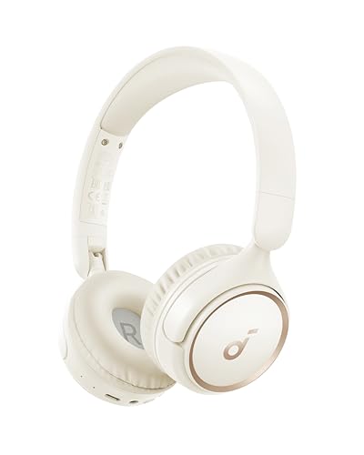 soundcore By Anker H30i Wireless On-Ear Headphones, Foldable Design, Pure Bass, 70H Playtime, Bluetooth 5.3