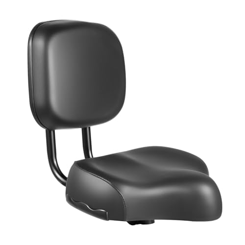 Adjustable Height Wide Bike Seat