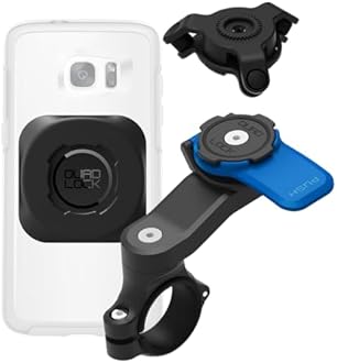 Quad Lock Handlebar Motorcycle Phone Mount Kit with Vibration Dampener and MAG Universal Adaptor