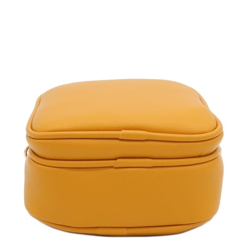 Image of FashionPuzzle Multi Pocket PU Leather Casual Medium Crossbody Bag with Adjustable Strap