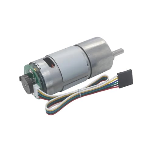 Moteur réducteur JGB37-545B DC 12V 110rpm avec encodeur à disque - 2