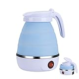 Jooheli Hervidor eléctrico Plegable para Viajes, Recalentamiento Automático