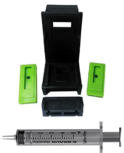 Image of ANG Ink Suction Tool Kit for Cartridge & Nozzle Cleaning - Compatible with HP 678, 803, 680, 802, 21, 22, 56, 57, 818, 901, 702, 703, 860, 861 & Canon 830, 831, 740, 741, 89, 99