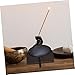 Vaguelly Small Handpan Holder Drum Stand Portable Display Rack for Ethereal Tongue Drums Easy Assembly Secure Grip Elegant Aesthetics Compatible with Various Instruments