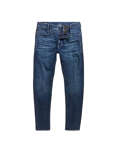 G-Star Raw D-Staq 3d Slim Jeans Para Hombre, Azul Worn In Himalayan Blue D05385-C051-G122 , 30w 32l G-Star Raw D-Staq 3d Slim Jeans Para Hombre, Azul Worn In Himalayan Blue D05385-C051-G122 , 30w 32l