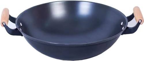 Wok tradicional chino de hierro forjado 36 cm