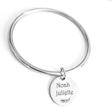 Jonc 60mm Acier Inoxydable + pastille