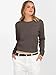 ANRABESS Women’s Long Sleeve Sweaters Cropped Crew Neck Business Casual Light Weight Sweater Tops Fall Fashion Clothes 2025 Coffee S