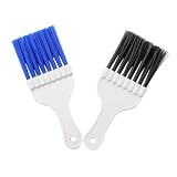 AUTSUPPL Brosse de Nettoyage pour Climatiseur 2 Pièces Peigne à Ailettes pour Radiateur Outil de Nettoyage de Condenseur Entretien Réfrigérateur Prolonge la Durée de Vie des Appareils