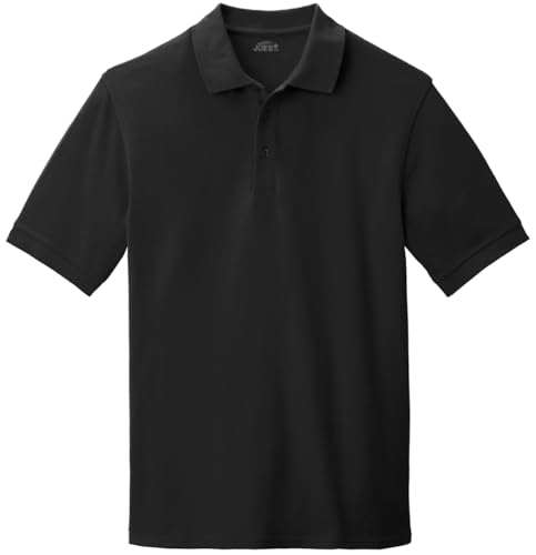 Polos Joe's USA para hombre, de piqué de algodón pesado, talla regular, grande y extra alta