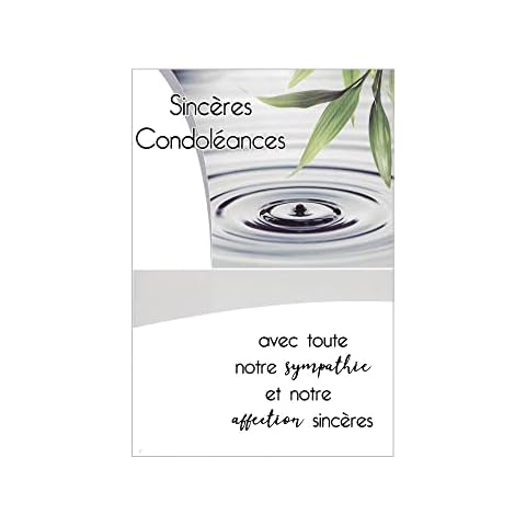 Carte de Voeux KBC - Sincères Condoléances Cover
