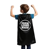 TopTie Custom Kids Satin Superhero Capes, Holiday Festival Party Event Costumes and Dress-Up
