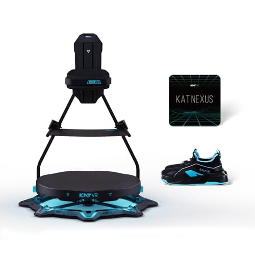 KAT Walk C2 VR Series | 360° Omnidirectional Walking Pad & Accessories for Immersive VR Gaming &...