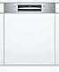 Bosch SMI6ZCS00E Serie 6 Smarter Geschirrspüler integriert, 60 cm breit, Besteckschublade, Made in Germany, Silence Programm besonders leise, Rackmatic höhenverstellbarer Oberkorb, Einbau