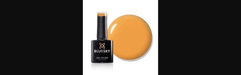 Bluesky Gel Nail Polish, Lemon Yellow CS12, Long Lasting, Chip Resistant, 10 ml (Requires Drying Under UV LED Lamp) — view 20