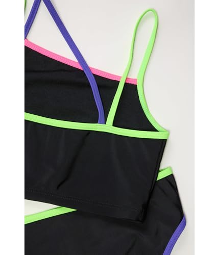 Under Armour Girls' Angled Midkini (Big Kid)2